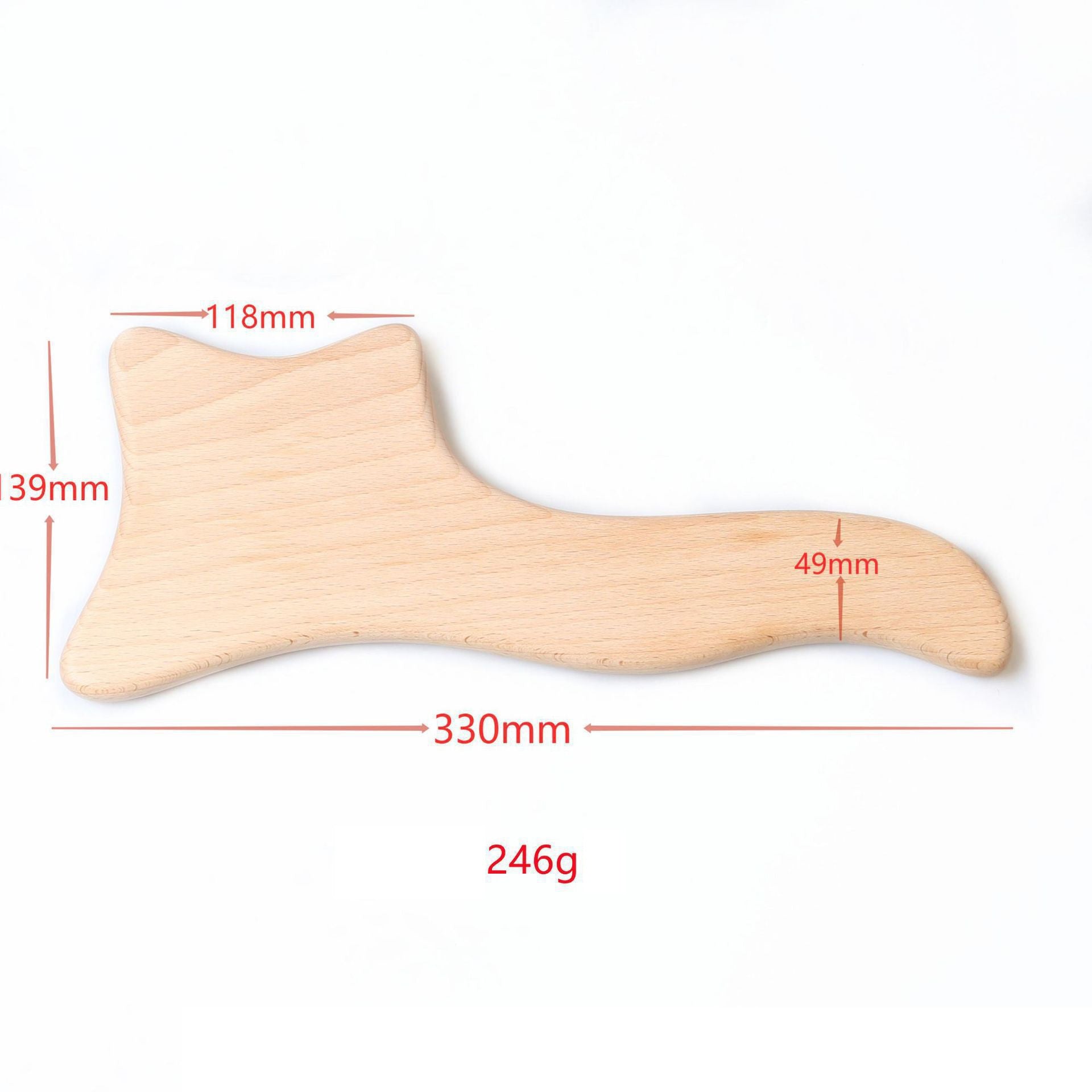 Handheld Wood Massage Roller