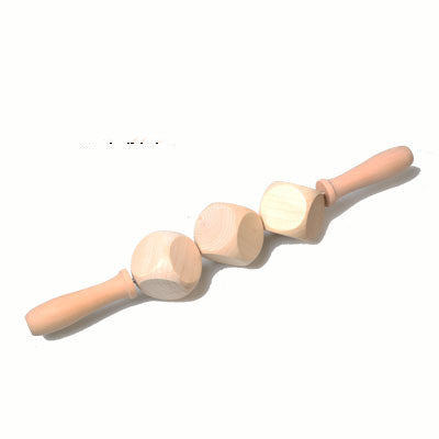 Handheld Wood Massage Roller