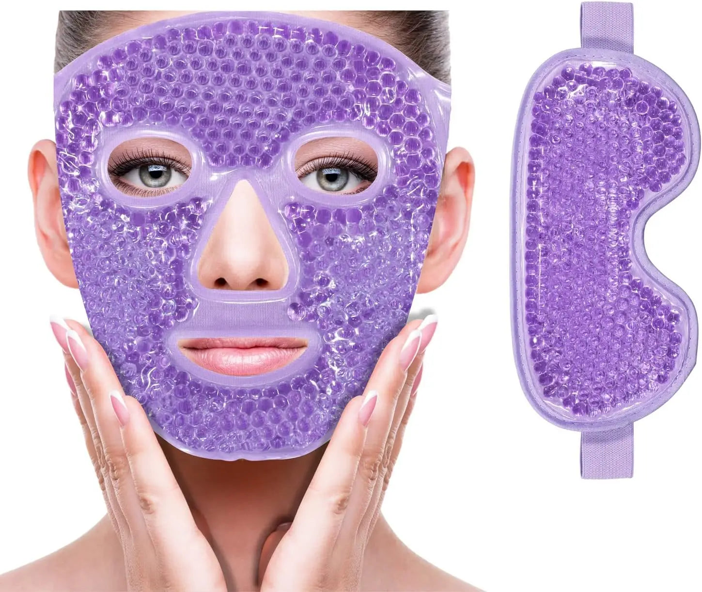 Cold Gel Eye Mask for Face Puffiness
