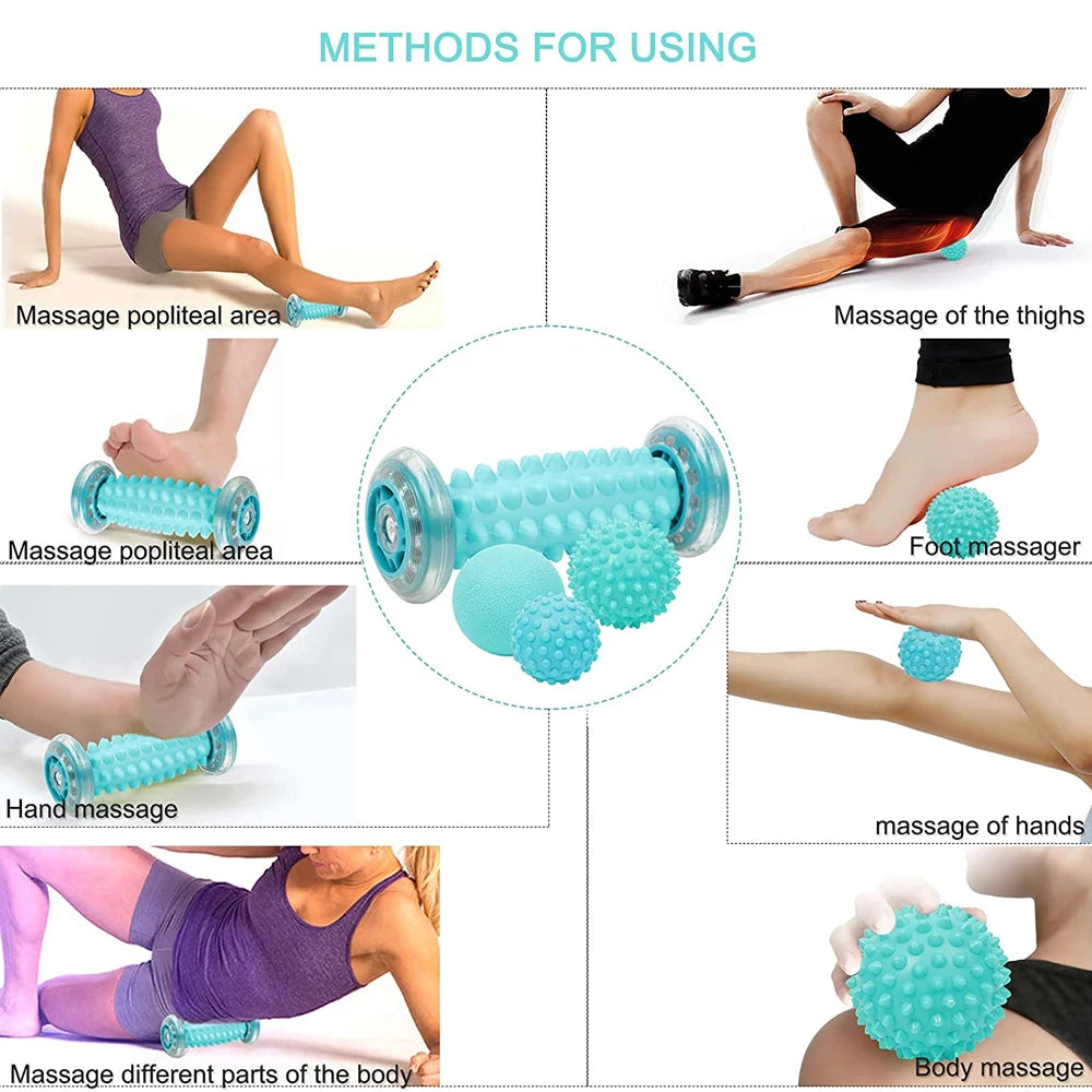 Spiky Foot Roller for Fasciitis Relief