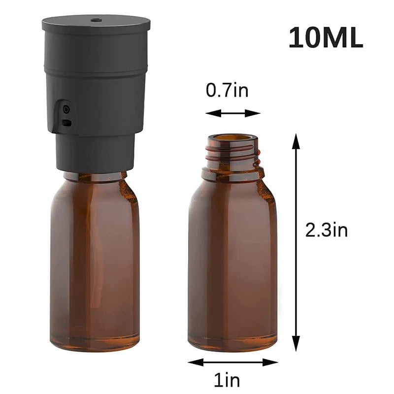 Portable Waterless Essential Oil Nebulizer for Car