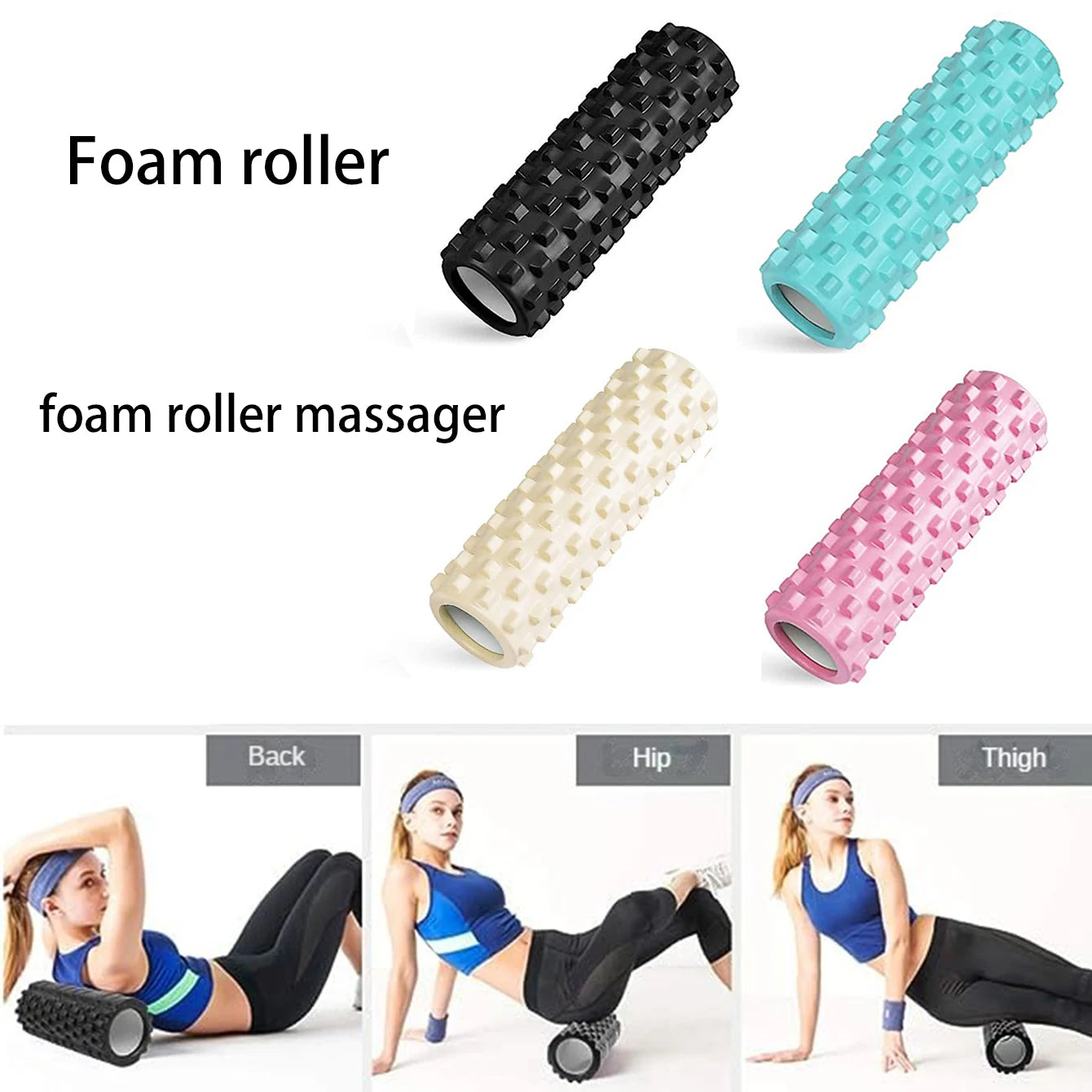 Yoga Foam Roller for Muscle Massage Training