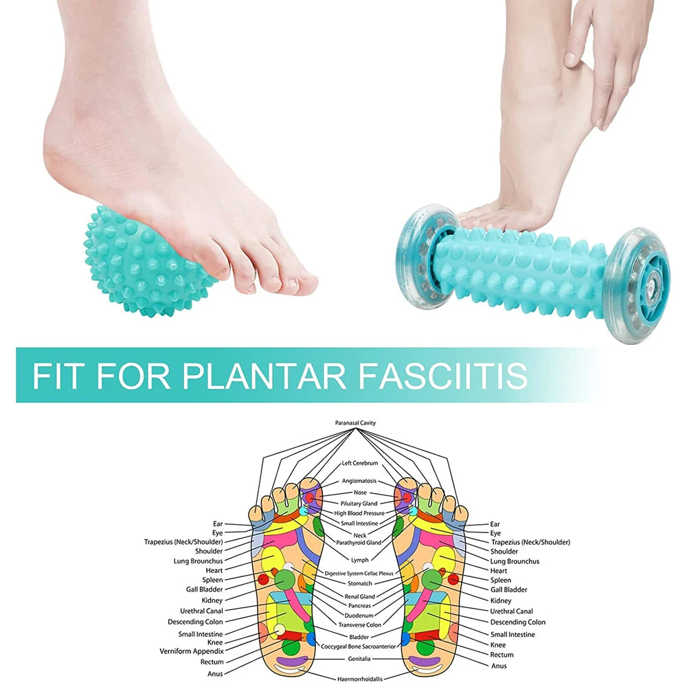 Spiky Foot Roller for Fasciitis Relief