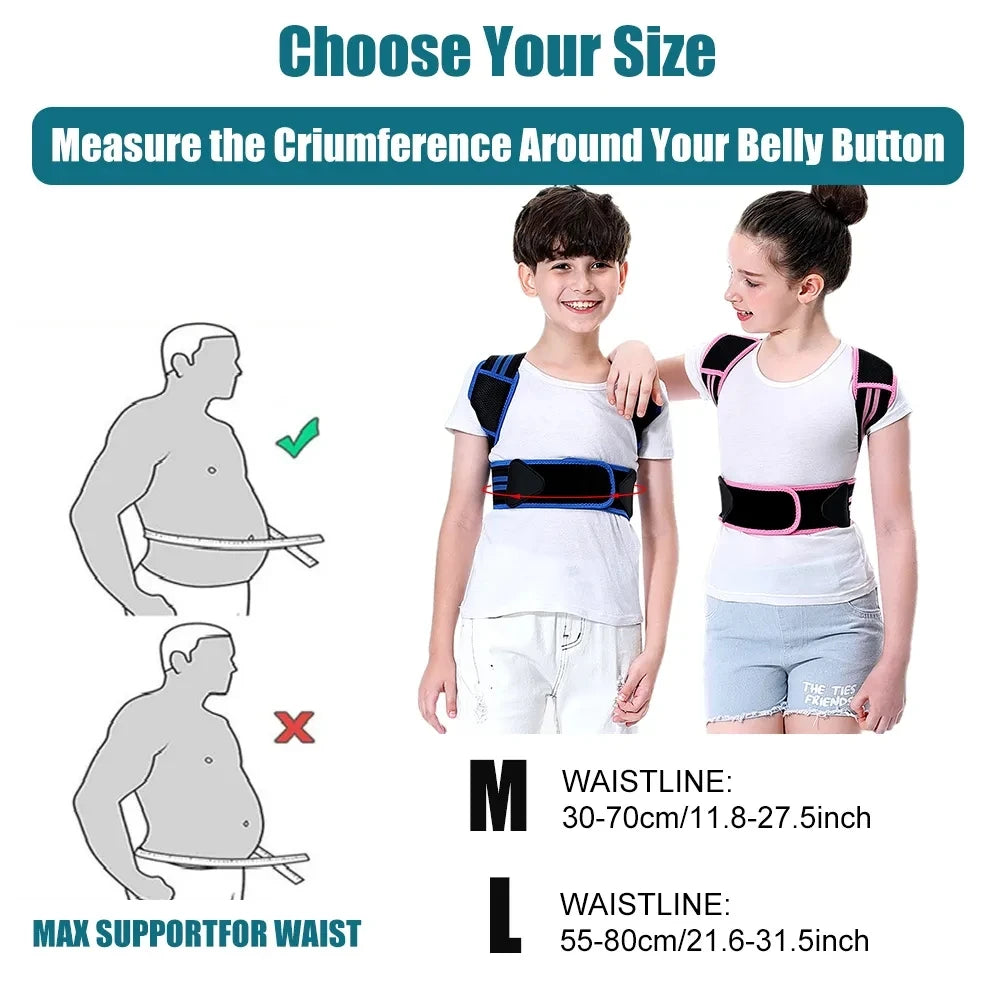Posture Corrector Brace for Kids and Teens