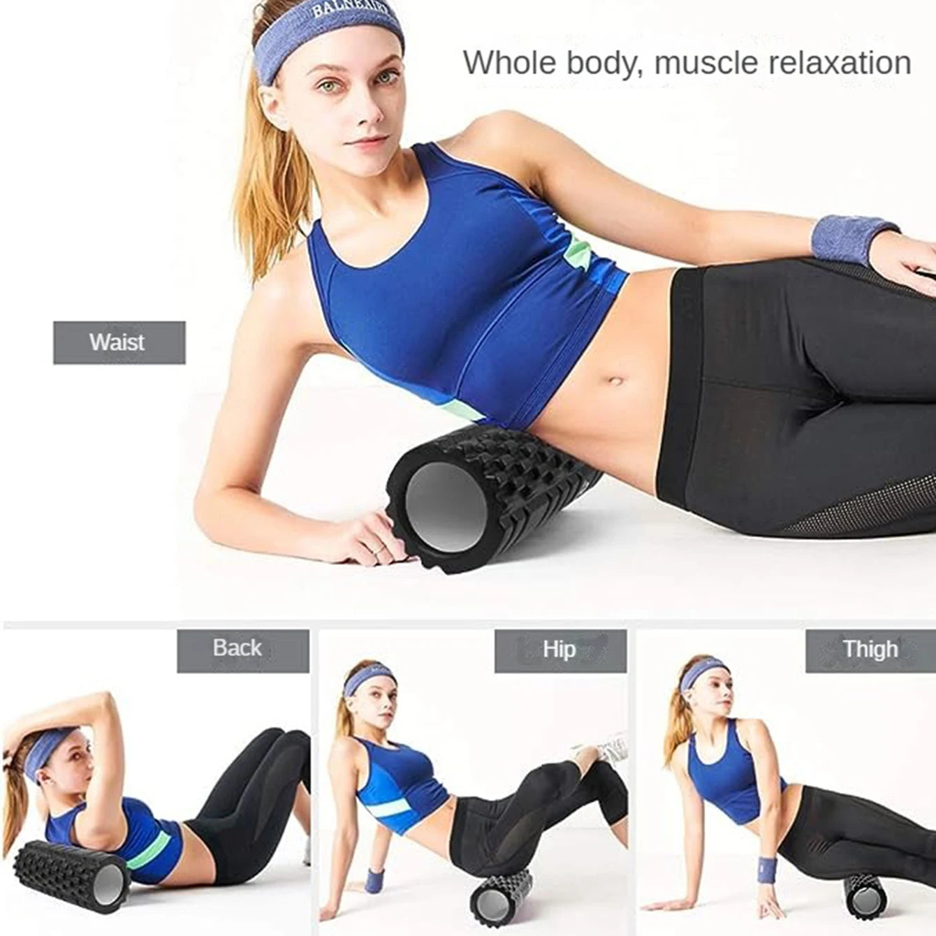 Yoga Foam Roller for Muscle Massage Training