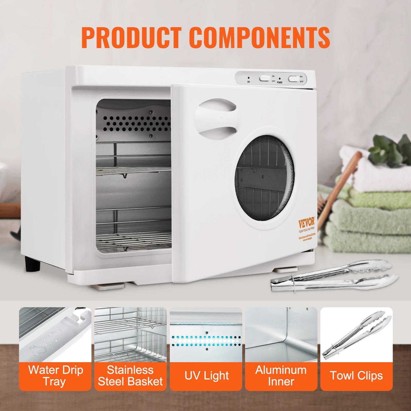 VEVOR Hot Towel Warmer for SPA and Massage