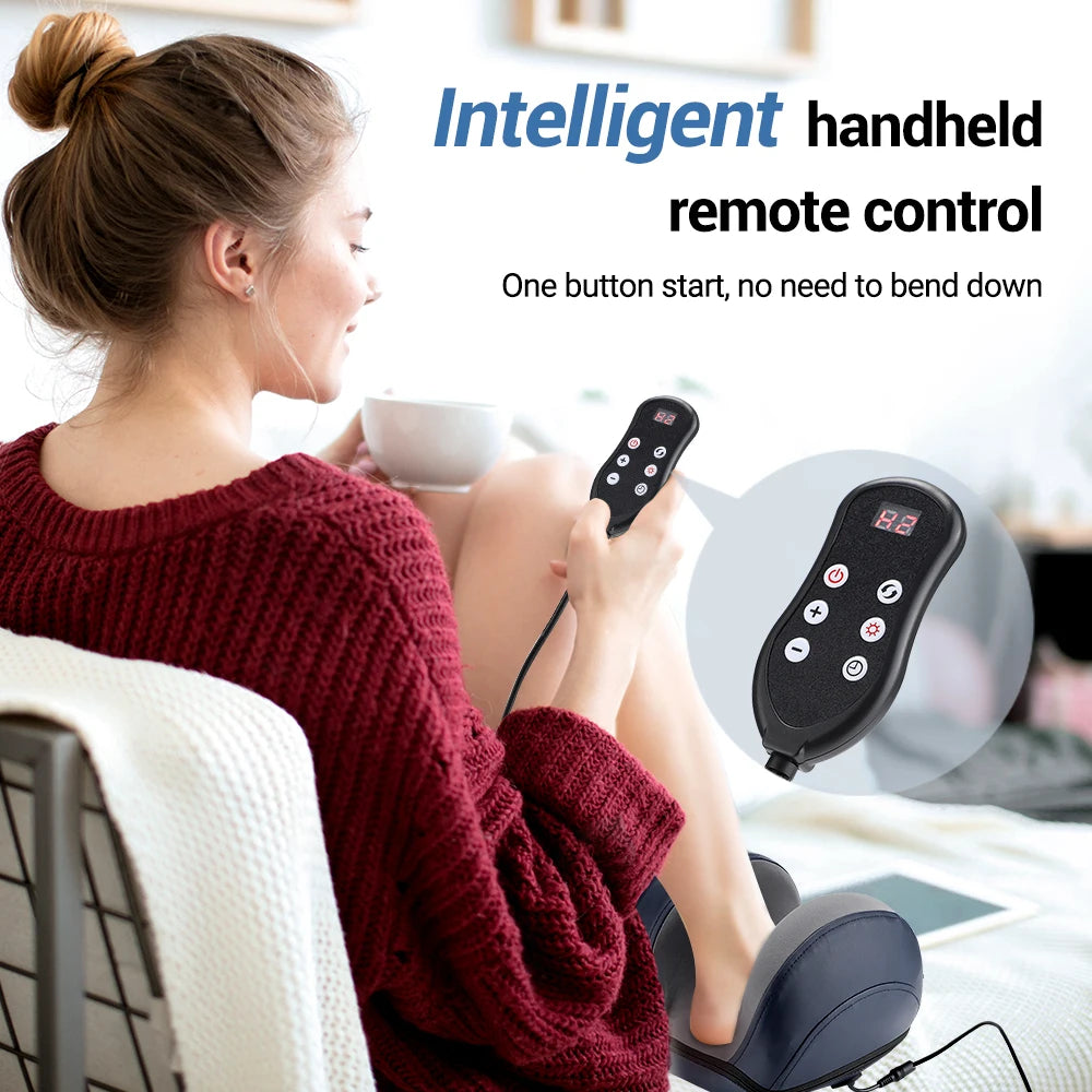 Shiatsu Heated Foot Massager for Deep Relaxation